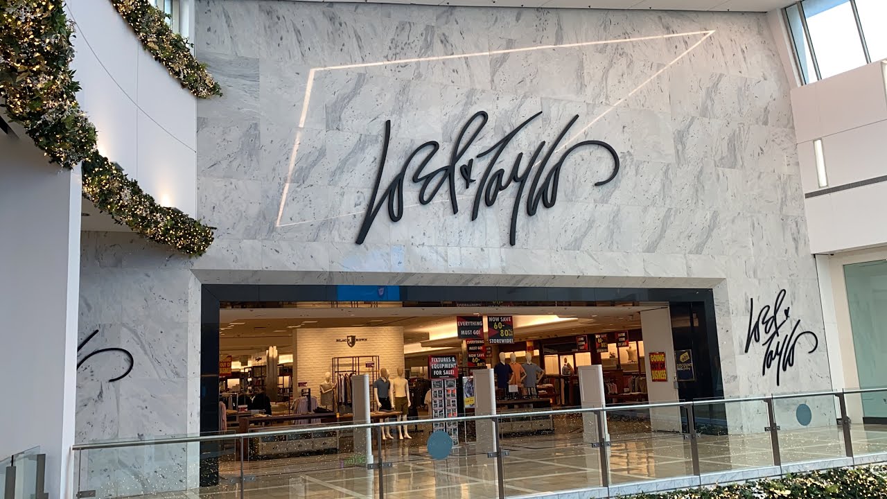 GOING OUT OF BUSINESS: Store Tour of Lord & Taylor at Westfield Garden State Plaza in Paramus, NJ
