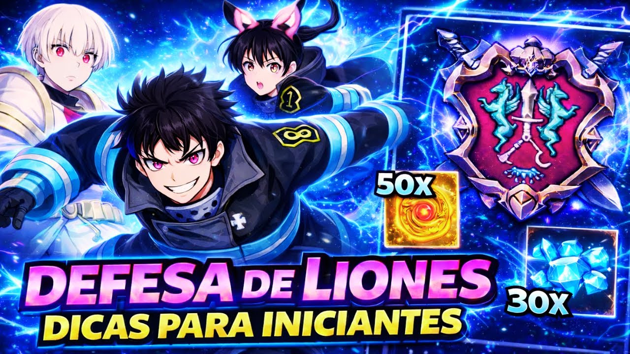MUITAS DICAS PARA INICIANTES NA DEFESAS DE LIONES | 7DS | The Seven Deadly Sins Grand Cross