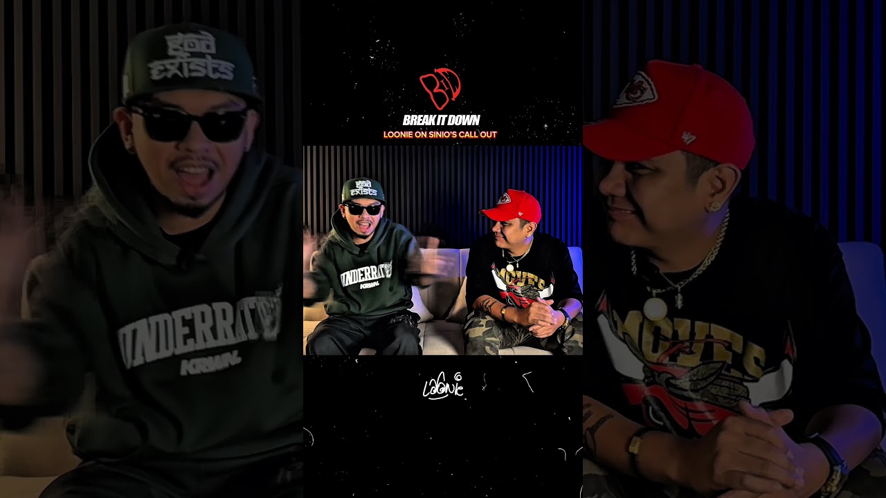 Loonie On Sinio's Call Out | BREAK IT DOWN