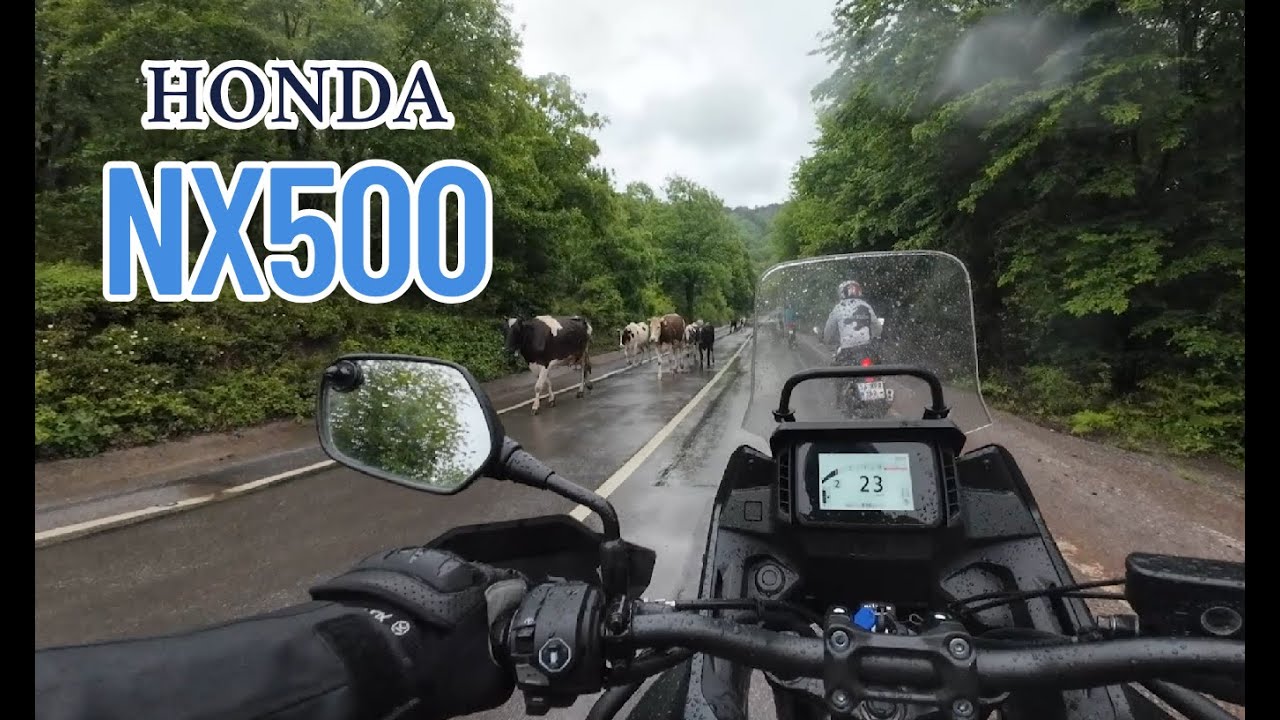 HONDA NX500 TEST ETTİK! - ŞİLE ÜVEZLİ TEST GÜNÜ