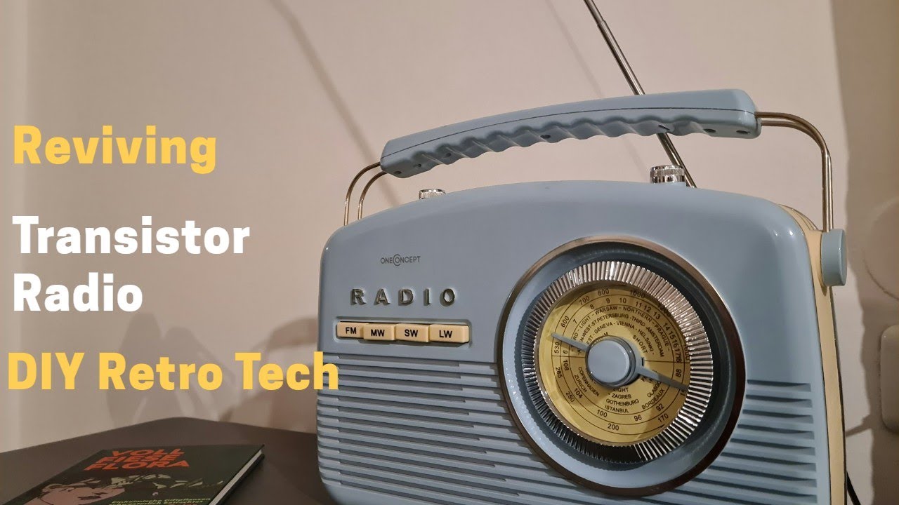 Restoring a 70's Phillips Transistor Radio: DIY Retro Tech!