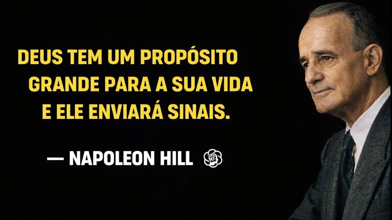 Se Sua Vida Está Desmoronando Agora, Deus Está Preparando Algo Muito Maior | Napoleon Hill
