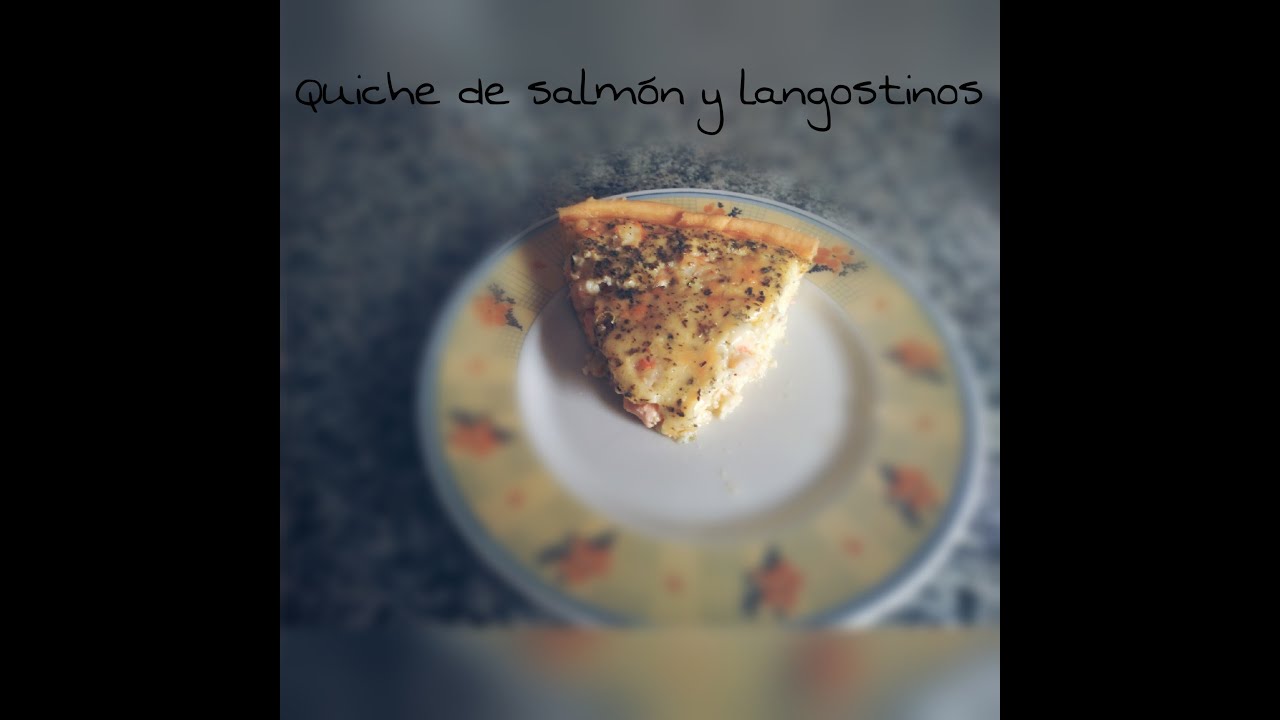 Cómo hacer: Quiche de salmón y langostinos!!