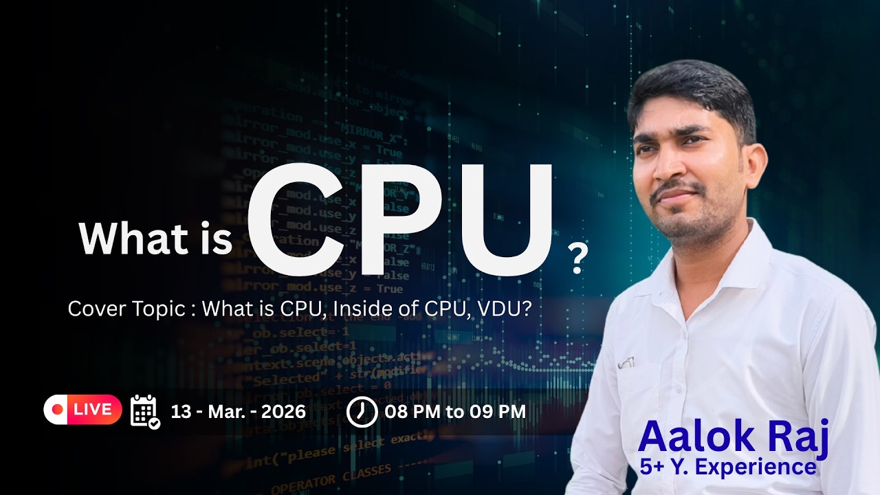 What is CPU? | Inside of CPU |  ADCA with AI Live Class | Gyan Computer Classes Bihar Sharif