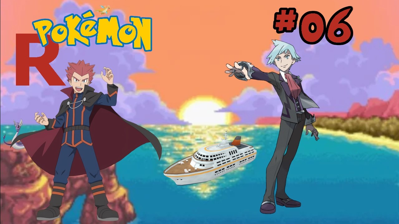 L'OCÉANE  | Pokemon Firered Rocket Edition #06 [Pas De Blabla]