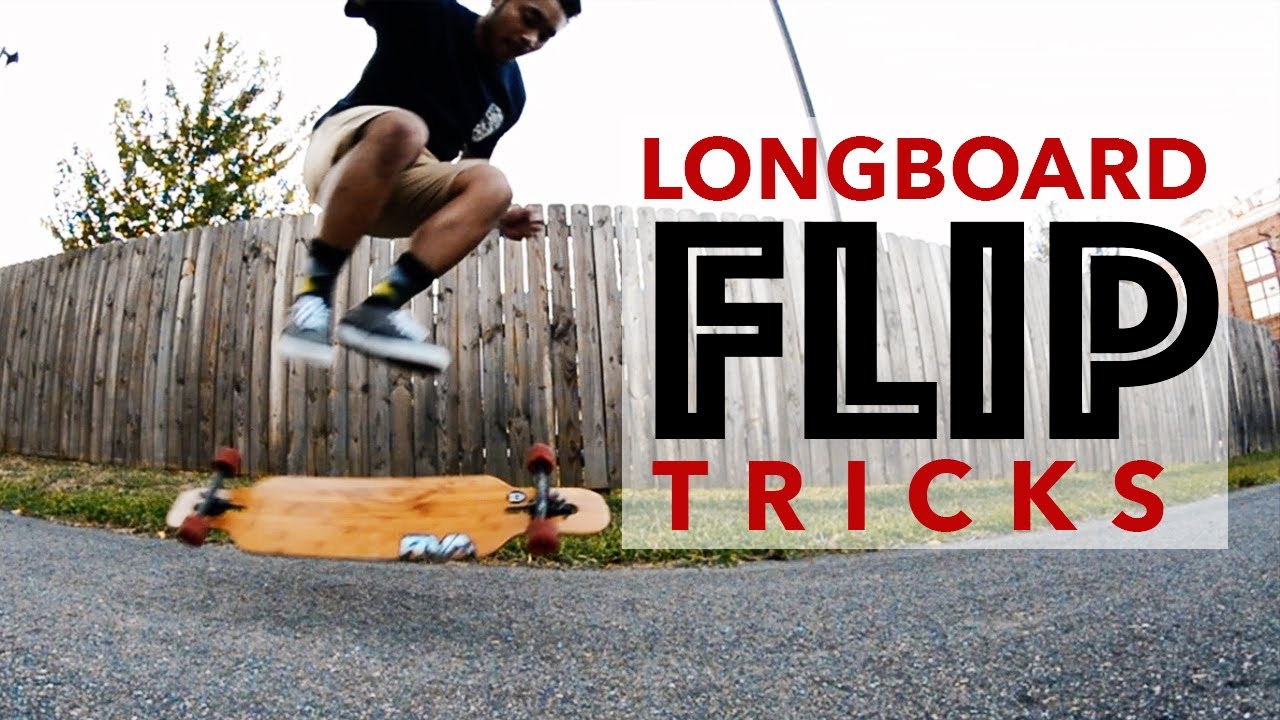 5 Easy Longboard FLIP Tricks For Beginners (2019)