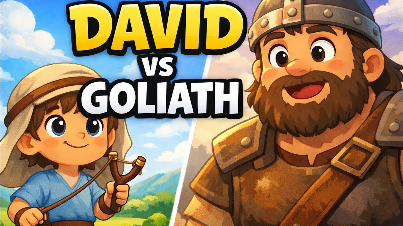David and Goliath Kids Animated Bible Story (4-8 yrs old)