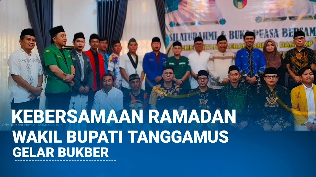 Wakil Bupati Tanggamus Agus Suranto Gelar Buka Puasa Bersama di Rumah Dinas | Ramadan 1447 H