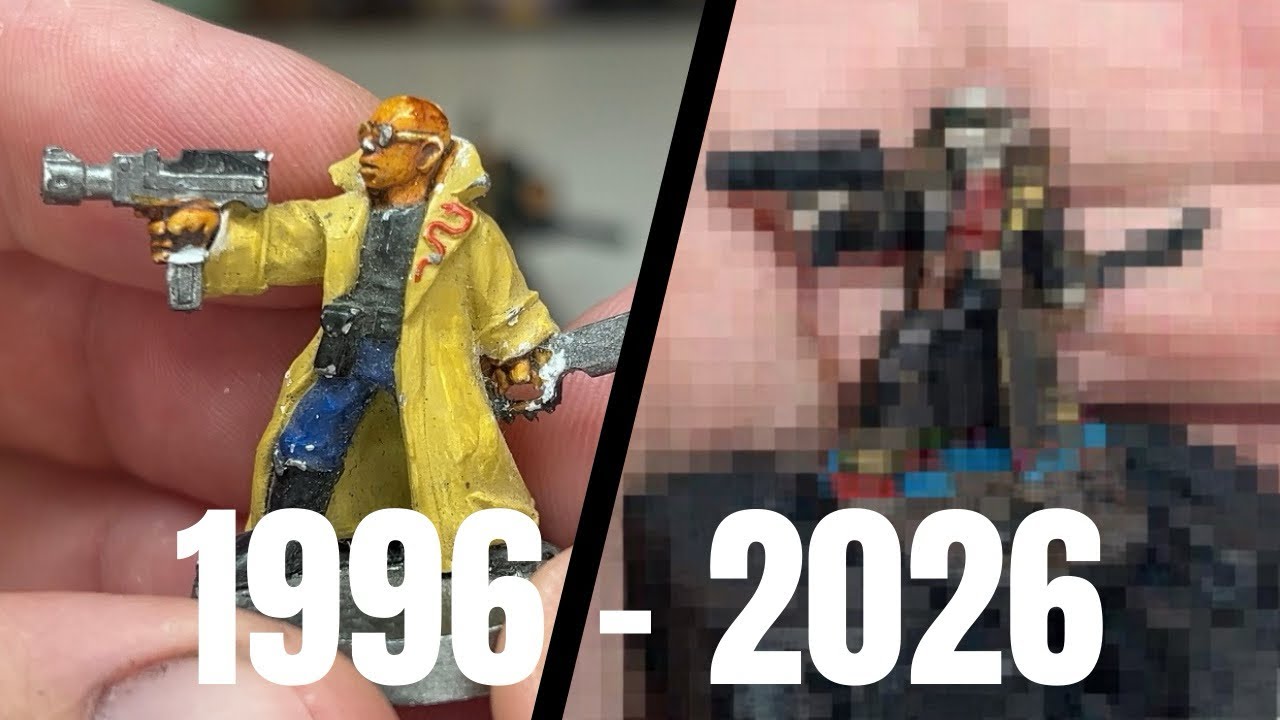Restoring My 90s Necromunda Delaque Gang | Strip and Repaint