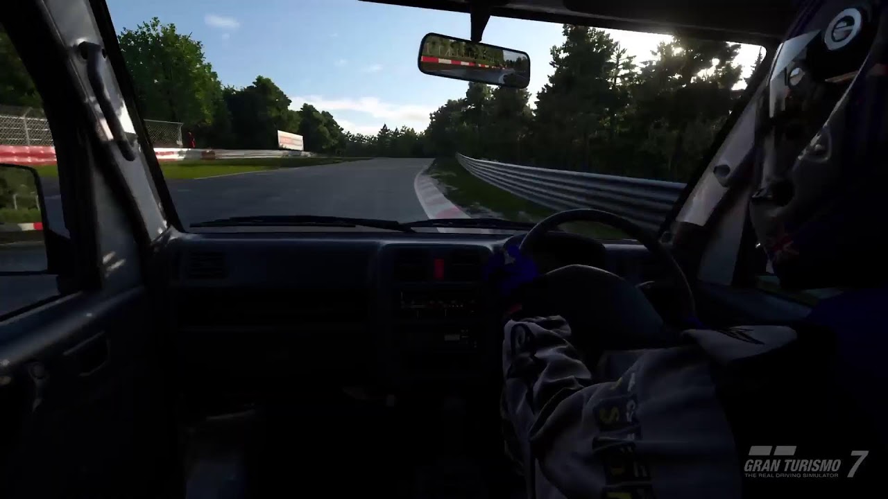 Gran Turismo 7 PS5 noodle truck in wet
