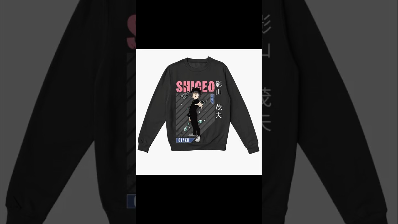 Order T-shirt Shigeo Mob Psycho 100