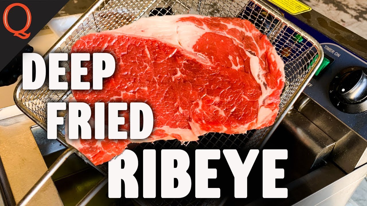 Deep Fried Ribeye Steak & Ribeye Burnt Ends