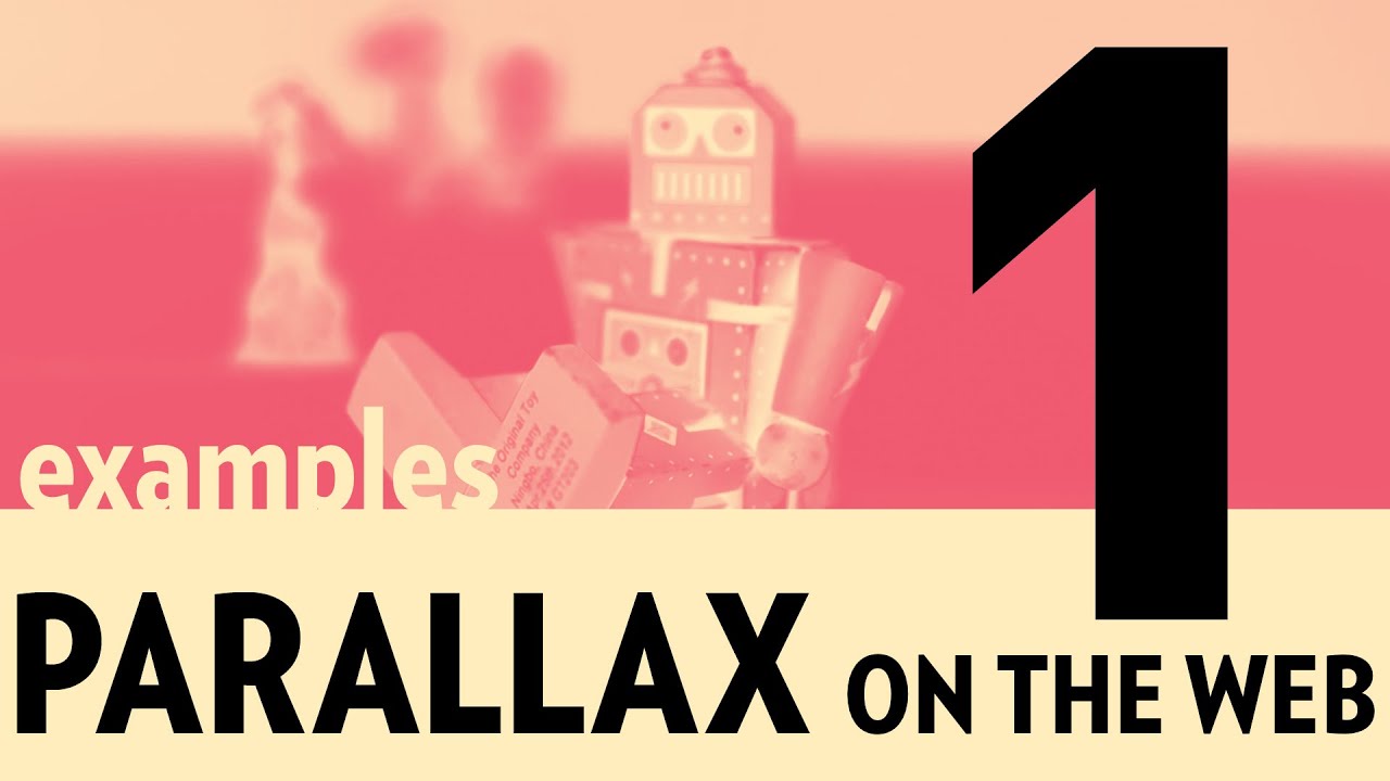Parallax on the Web (Part 1) - Parallax Examples