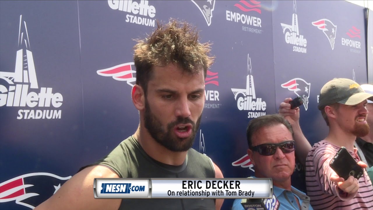 Eric Decker's first thoughts on being a New England Patriot