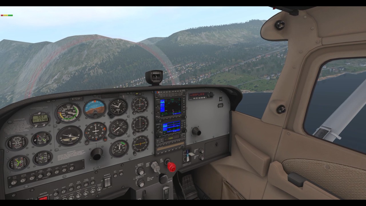 [X-Plane 11] Small discover of Norway with C172 !