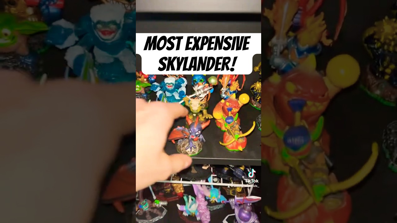 MOST EXPENSIVE SKYLANDER! #gaming #collection #skylanders