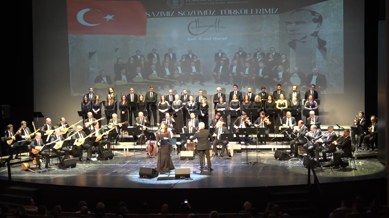 Şef Celal Vural y&ouml;netiminde İstanbul Devlet THM Korosu 6 Mayıs 2025 AKM Konseri