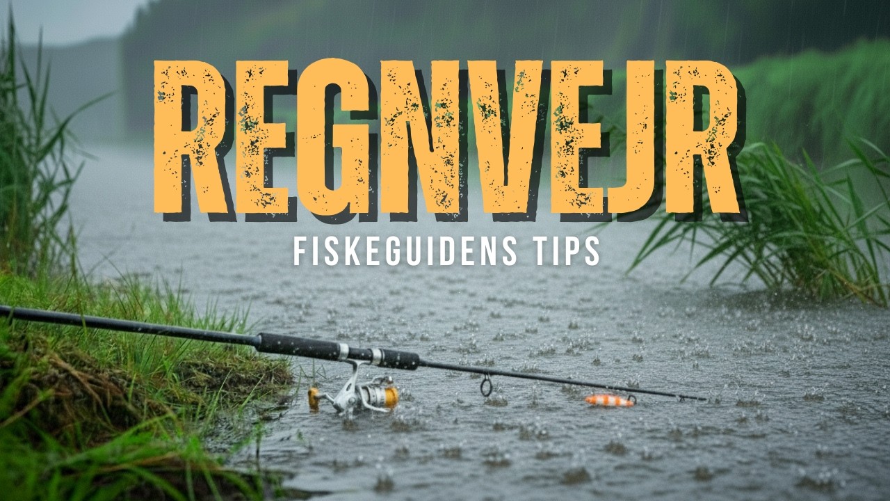 5 grunde til at elske regn for lystfiskere 🎣