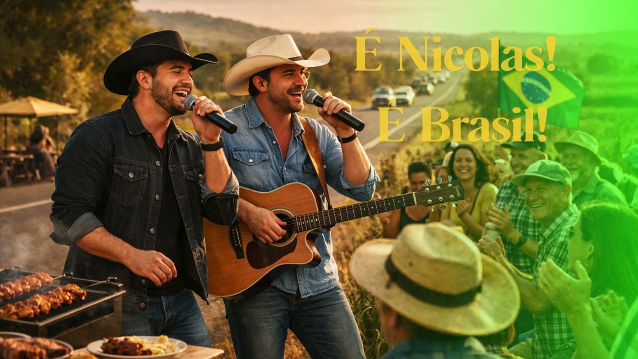 É Nicolas! É Brasil! 🇧🇷 | Sertanejo Universitário da Estrada