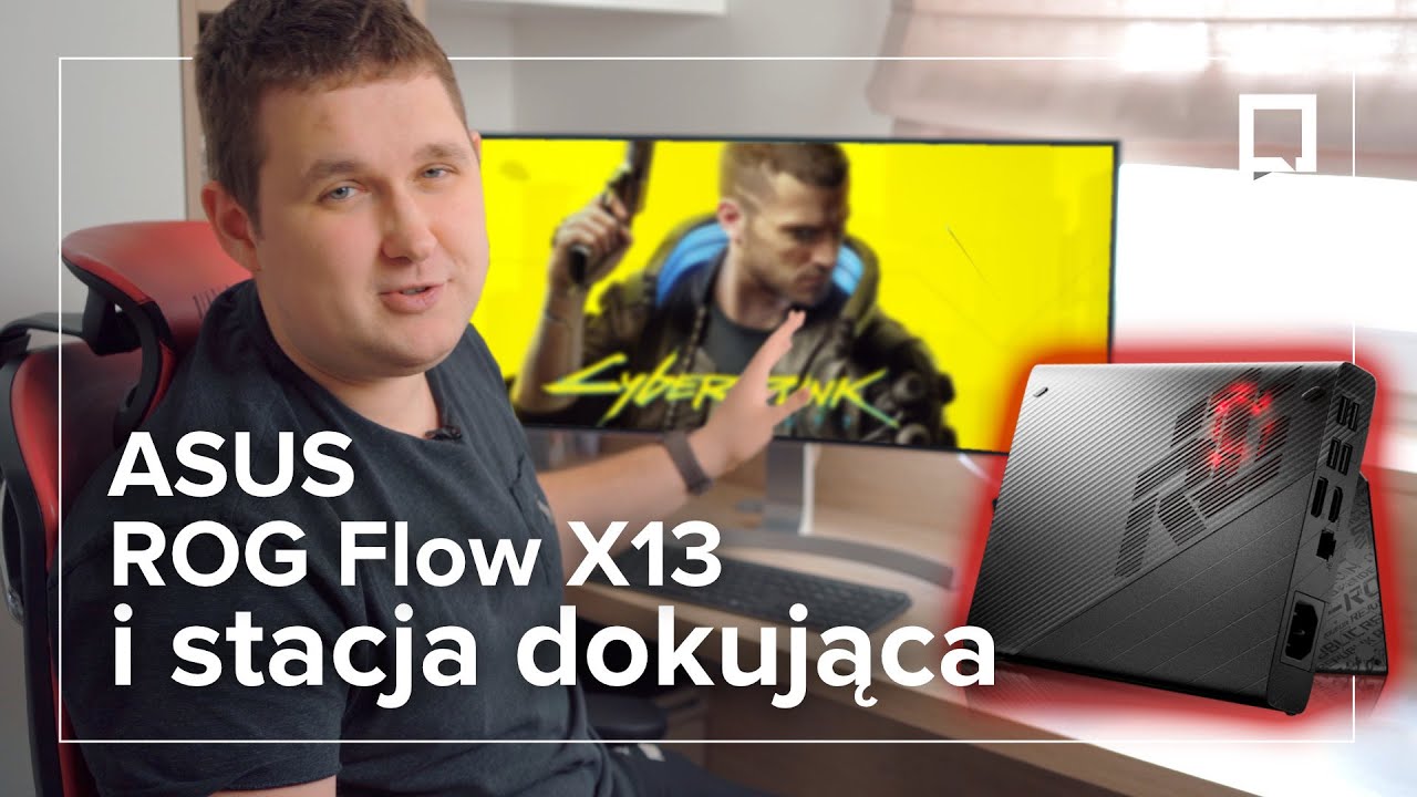 ASUS ROG FLOW X13: gram w 4K na LAPTOPIE