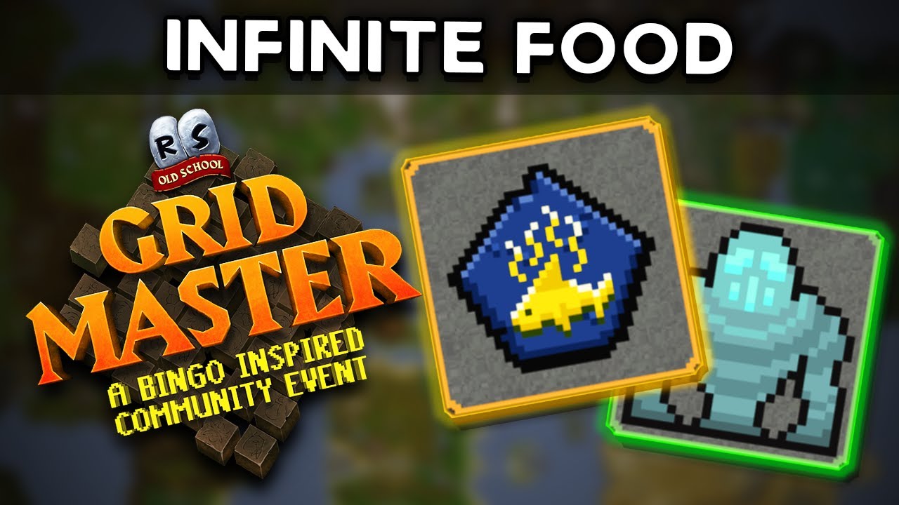 Мы получаем БЕСКОНЕЧНУЮ еду в Gridmaster [OSRS]