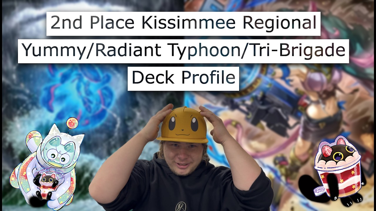 YuGiOh! Kissimmee Regional 2nd Place Yummy/Radiant Typhoon/Tri-Brigade Deck Profile ft Hunter Lloyd