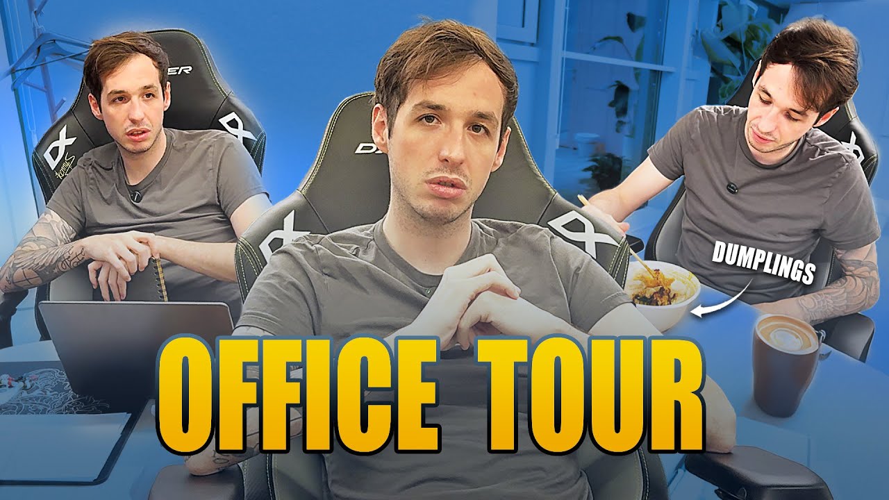 В офисе kennyS в Китае | Тестирование массажного игрового кресла DXRacer 🔥