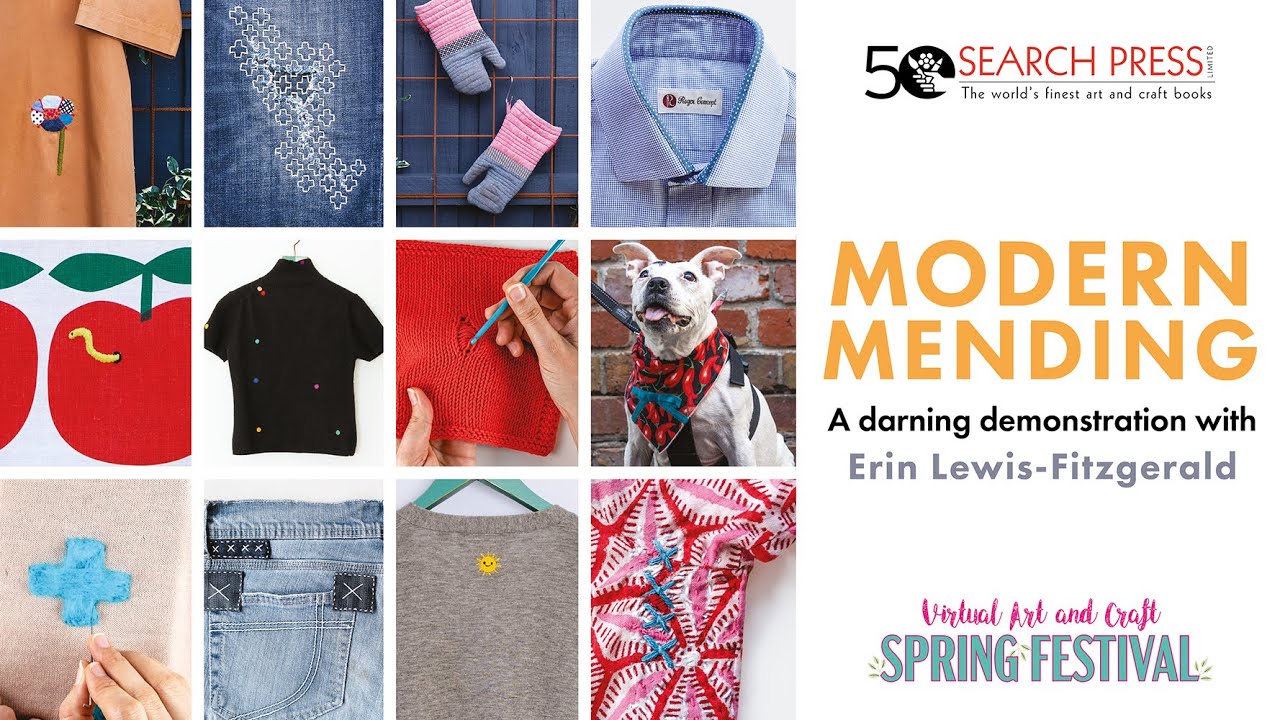 Modern Mending | A darning demonstration with Erin Lewis-Fitzgerald
