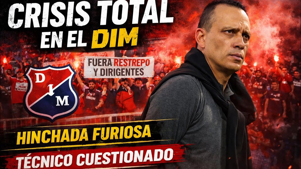CRISIS TOTAL EN EL DIM: La Hinchada EXPLOT&Oacute; contra Restrepo, Dirigentes y Jugadores