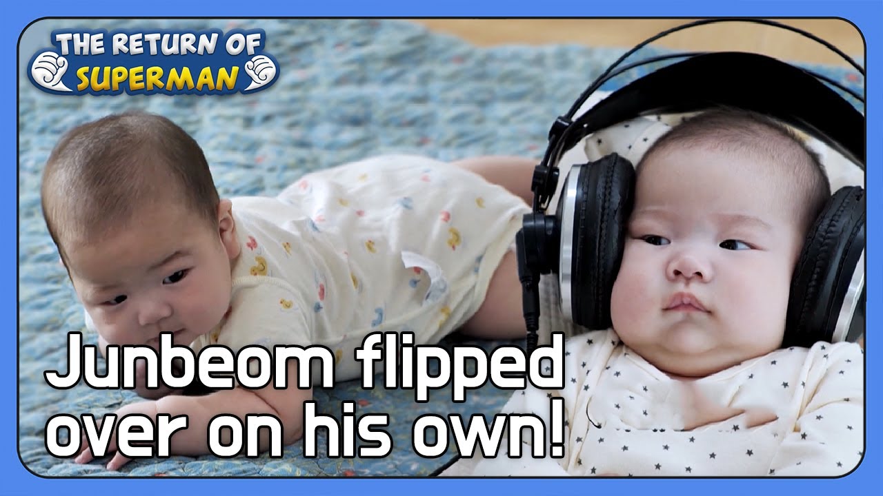 Jasson records his own ASMR lullaby for Junbeom🎙[The Return of Superman Ep460-2]|KBS WORLD TV 230115