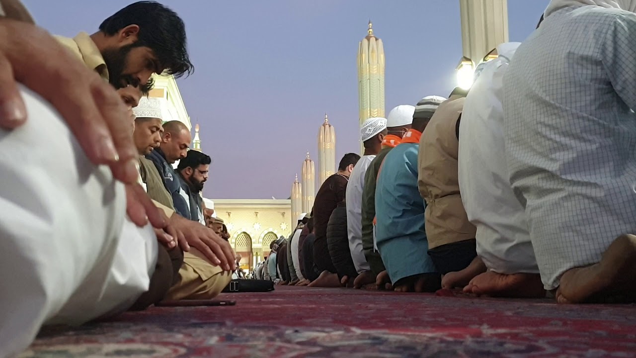 Namaz e Maghrib in Masjid e Nabwi - Madina #Masjid-e-Nabwi #Madina #KSA