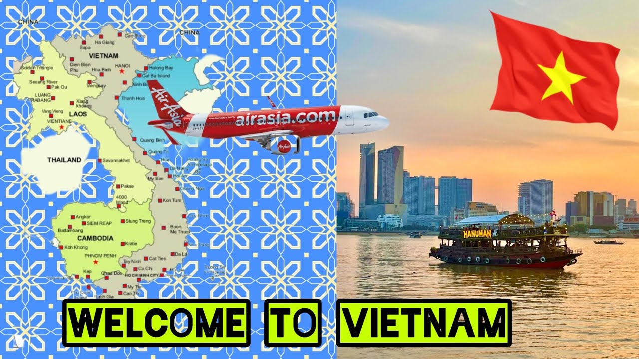  Улетаю из Камбоджи, отдых во Вьетнам 🇰🇭      Welcome to Vietnam 