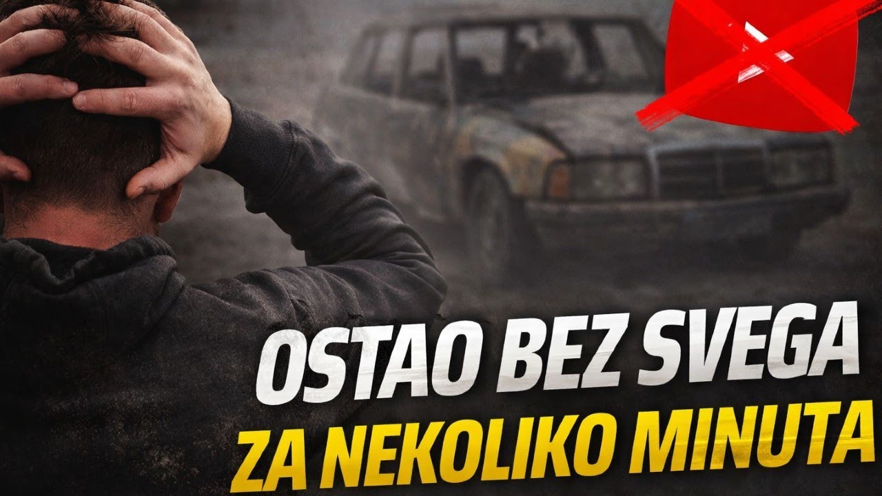 Kako sam ostao bez svega za nekoliko minuta