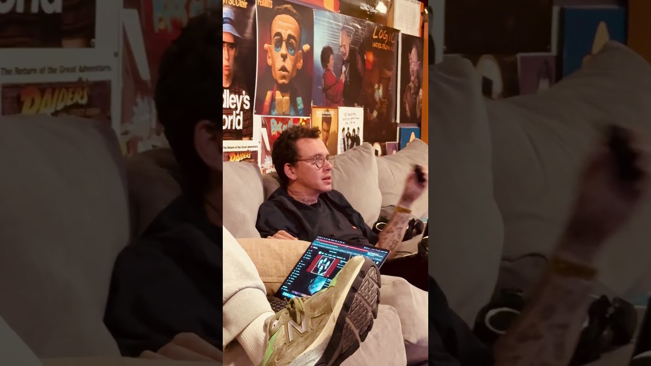 I JUST CHUFFED THE YART #logic #biracial