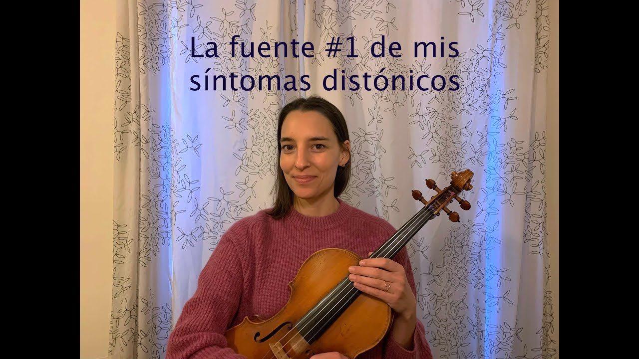 Recuperación de la distonía focal para instrumentistas de cuerdas: la fuente #1 de mis síntomas
