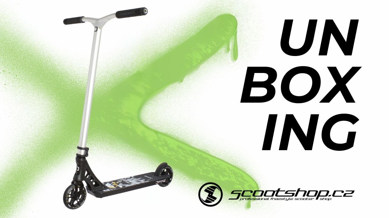 Unboxing: Divine Zeus freestyle koloběžka
