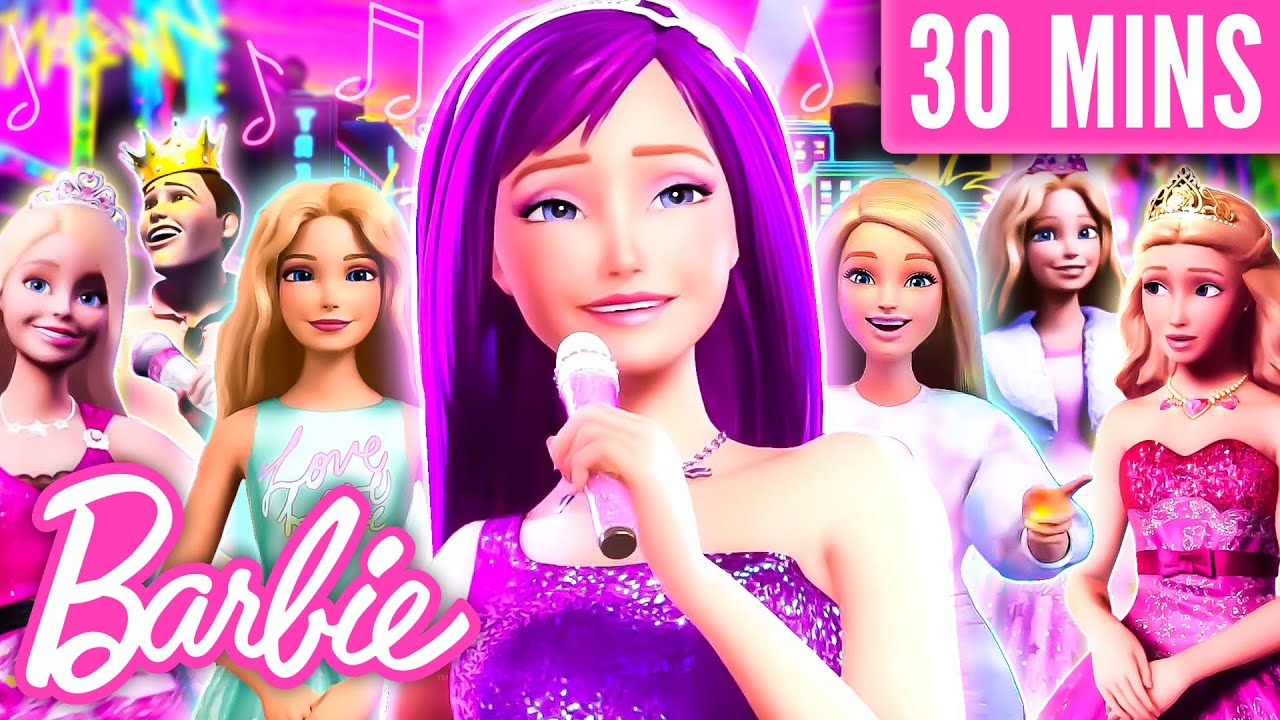 Barbie on Stage: Top Music Videos to Sing Along! | Compilation