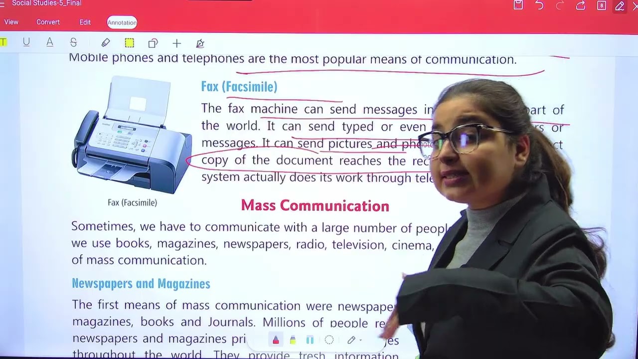 CHAPTER 12 MEANS OF COMMUNICATION | SOCIAL STUDIES 5