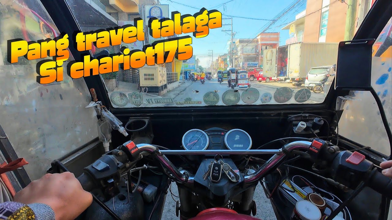 PASOK SA PANG TRAVEL SI CHARIOT KAHIT MARAMING DALA KAYANG-KAYA KAHIT MALAYUAN PWEDE #viral 