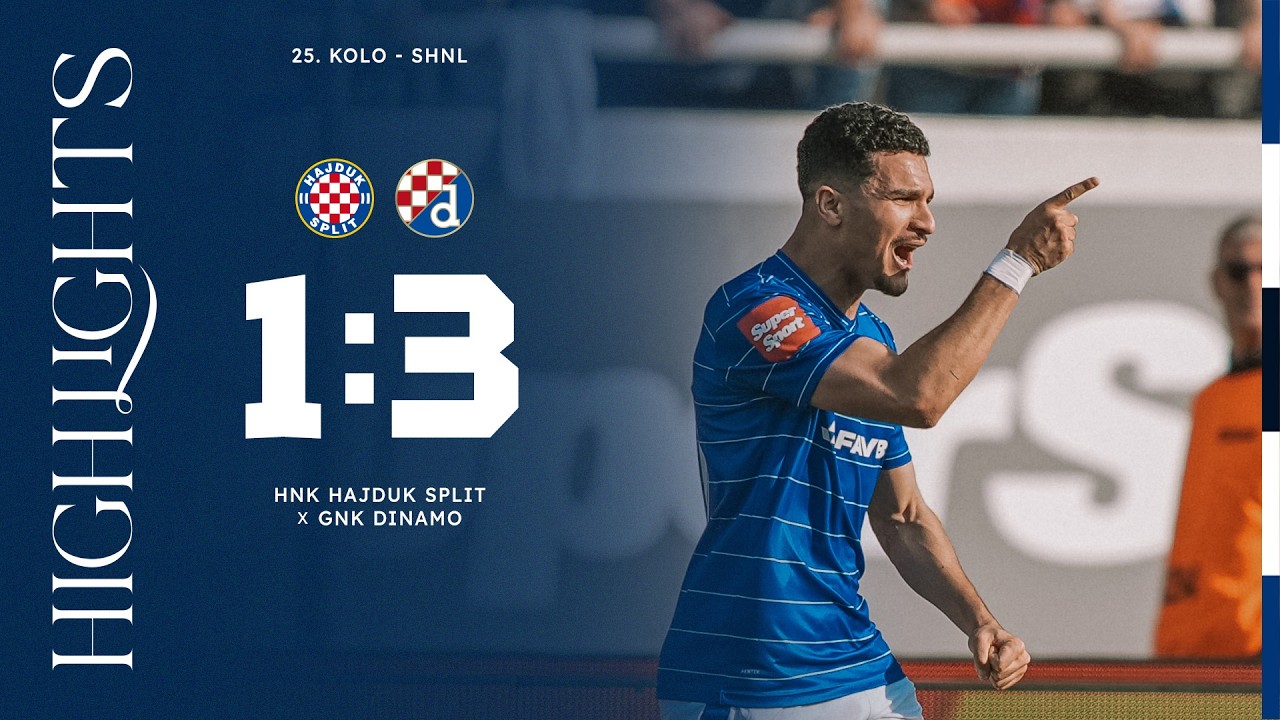 HIGHLIGHTS | HAJUDK 1:3 DINAMO