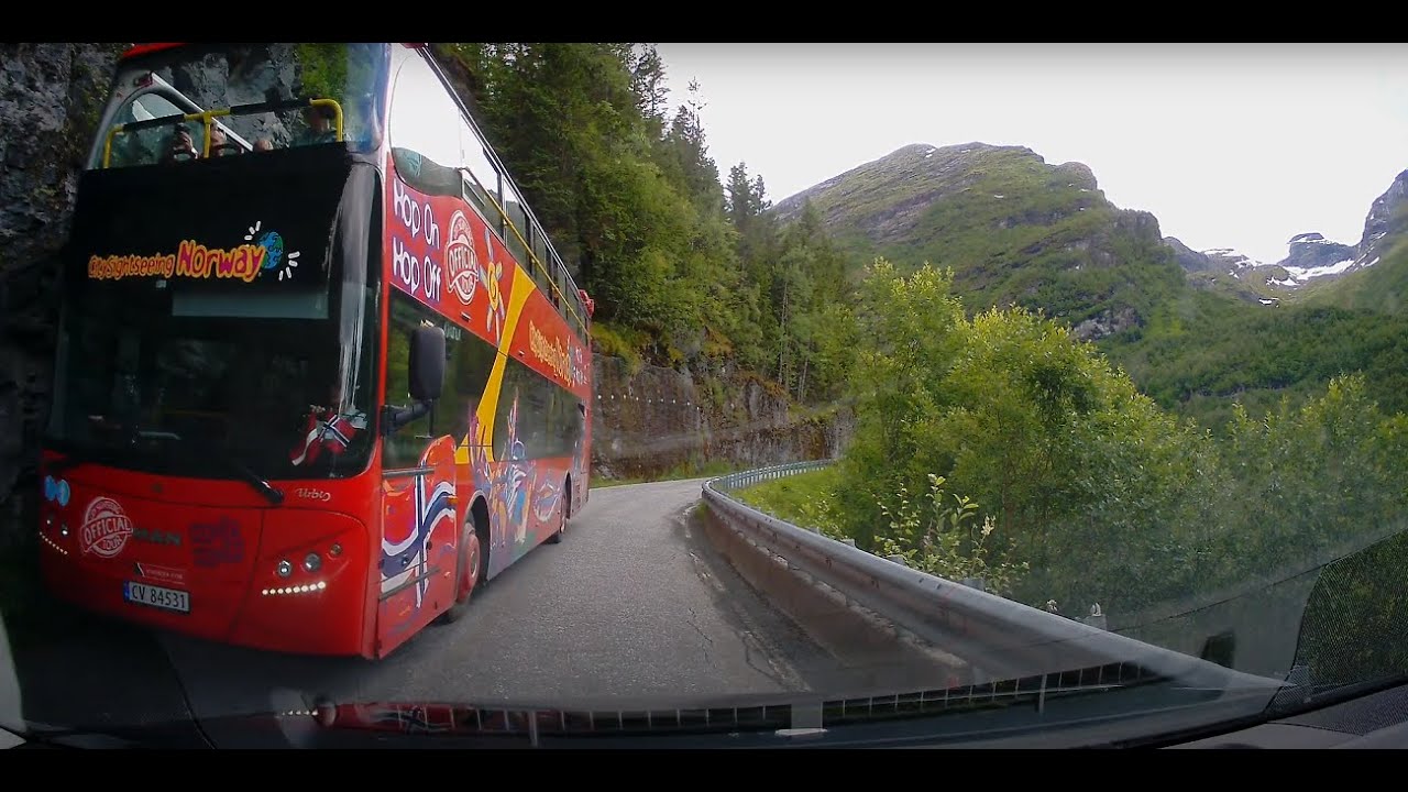 Climb from Geiranger to Dalsnibba parking