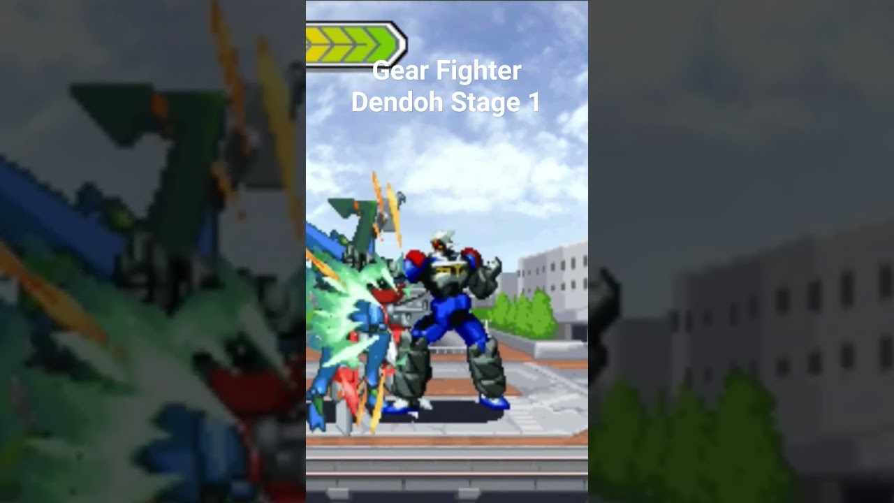 Gear Fighter Dendoh (Playstation 1) Stage 1 - Story Mode