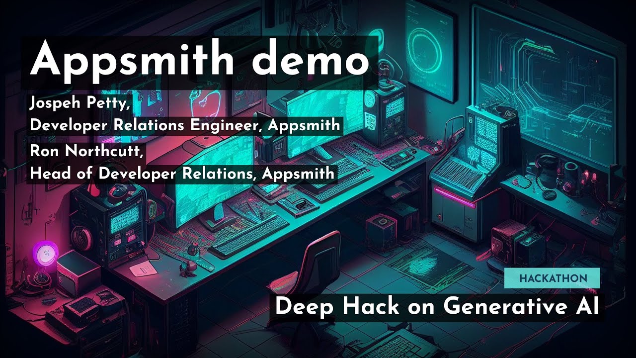 Using Appsmith for building GenerativeAI apps