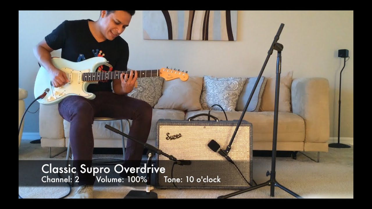 Supro 1624T Dual Tone Demo - Strat