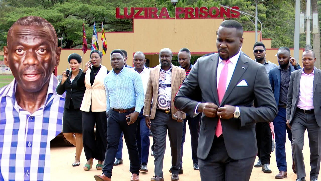 NO HOPE:  LOP Joel Ssenyonyi visits Dr. Kizza Besigye in Luzira Prison