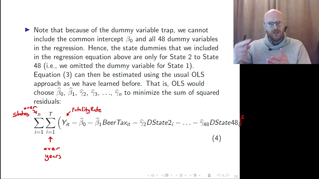 4 2 2 Regressions with Entity Fixed Effects   Estimation