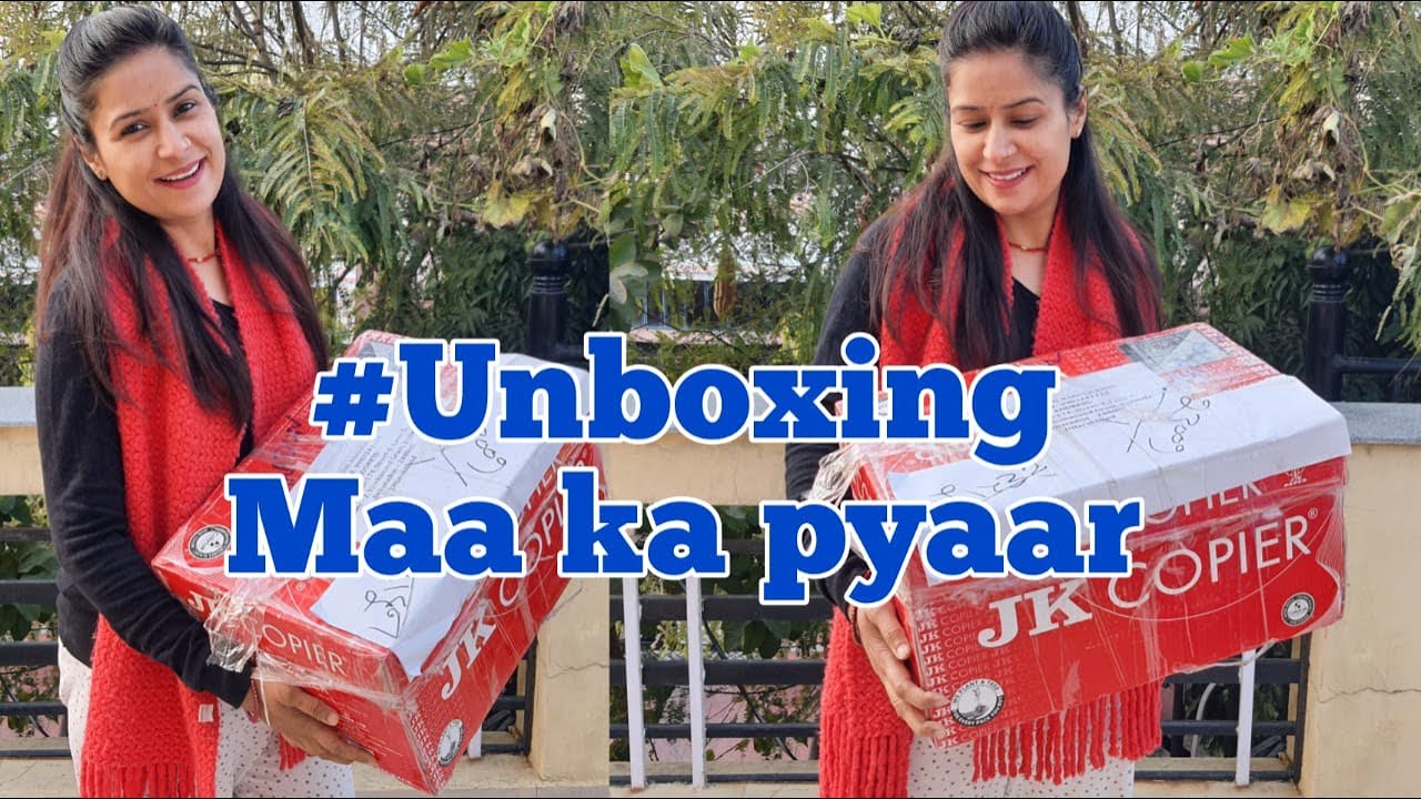 UNBOXING || MAA KA PYAAR || क्या भेजा है माँ ने अपनी बेटी को ? माँ का प्यार || #kaleidoscopeoflife