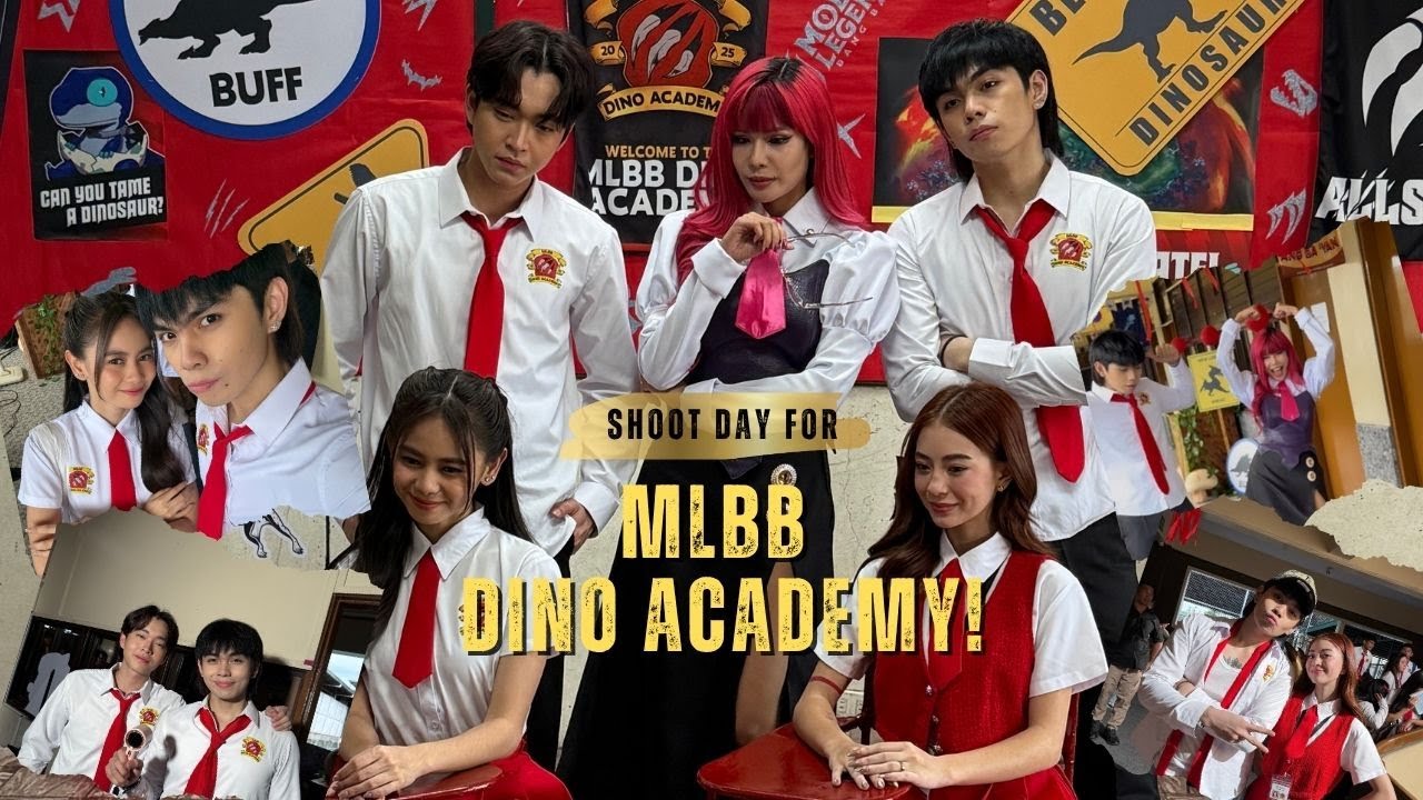 K1NGKONG VLOG | SHOOT DAY FOR MLBB DINO ACADEMY!