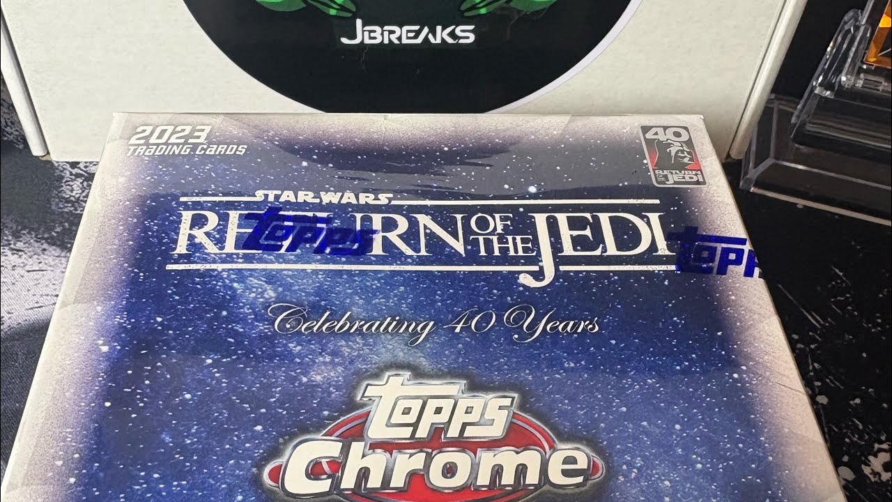 Luke Gold /15 Hit ✨2023 Topps Sapphire Star Wars ROTJ Box #4