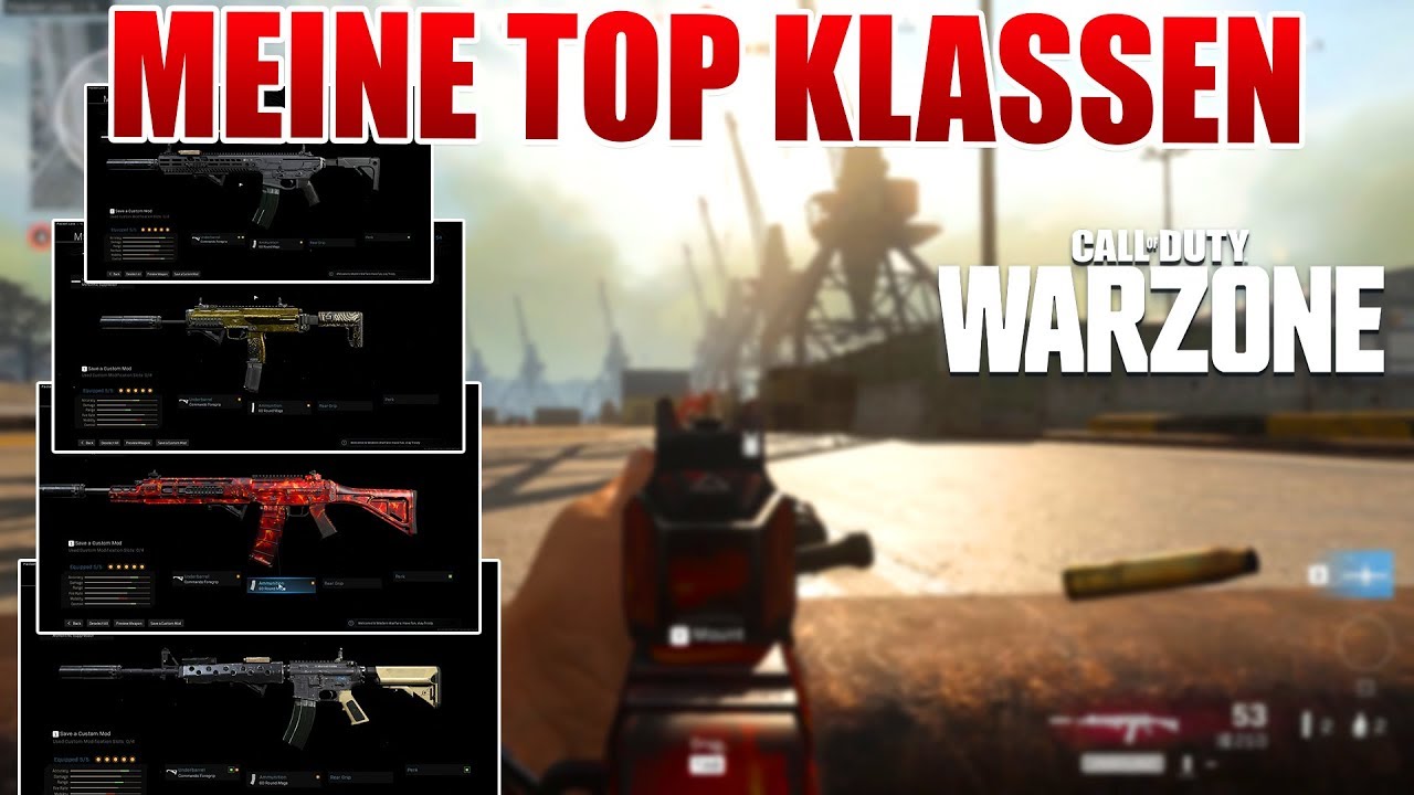 Das sind meine besten Waffenloadouts in Warzone